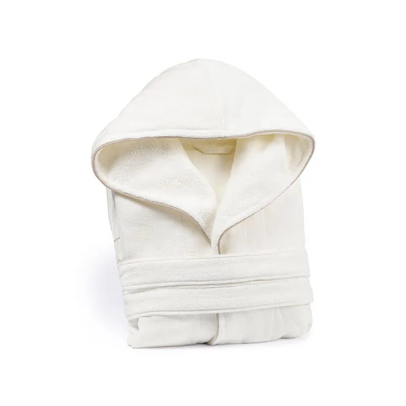 Accappatoio con Cappuccio classic in Cotone 380 gr/mq