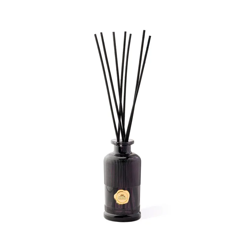 Diffusore a Bastoncino velluto nero in Cotone