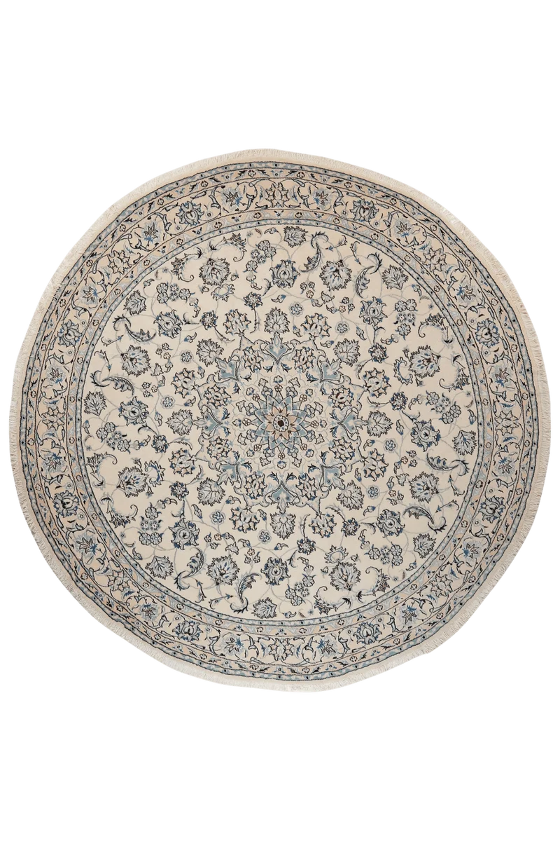 Nain · Handgeknüpft – Beige, 246x246 cm
