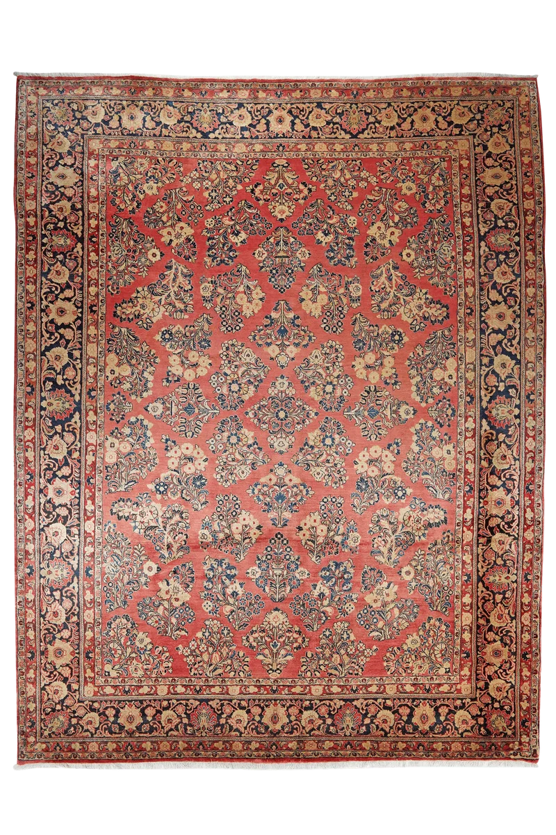 Sarough · Handgeknüpft – Rot, 360x284 cm