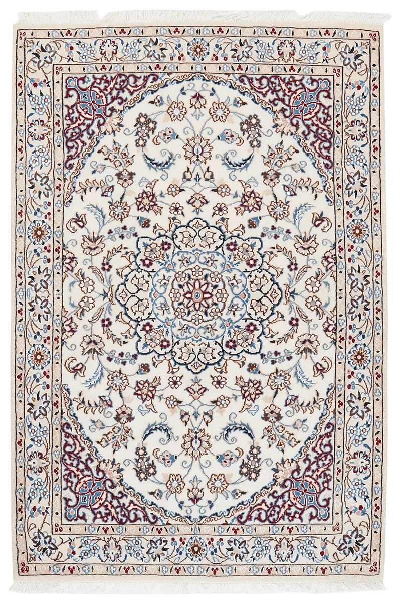 Nain 9La · Handgeknüpft – Beige, 150x98 cm