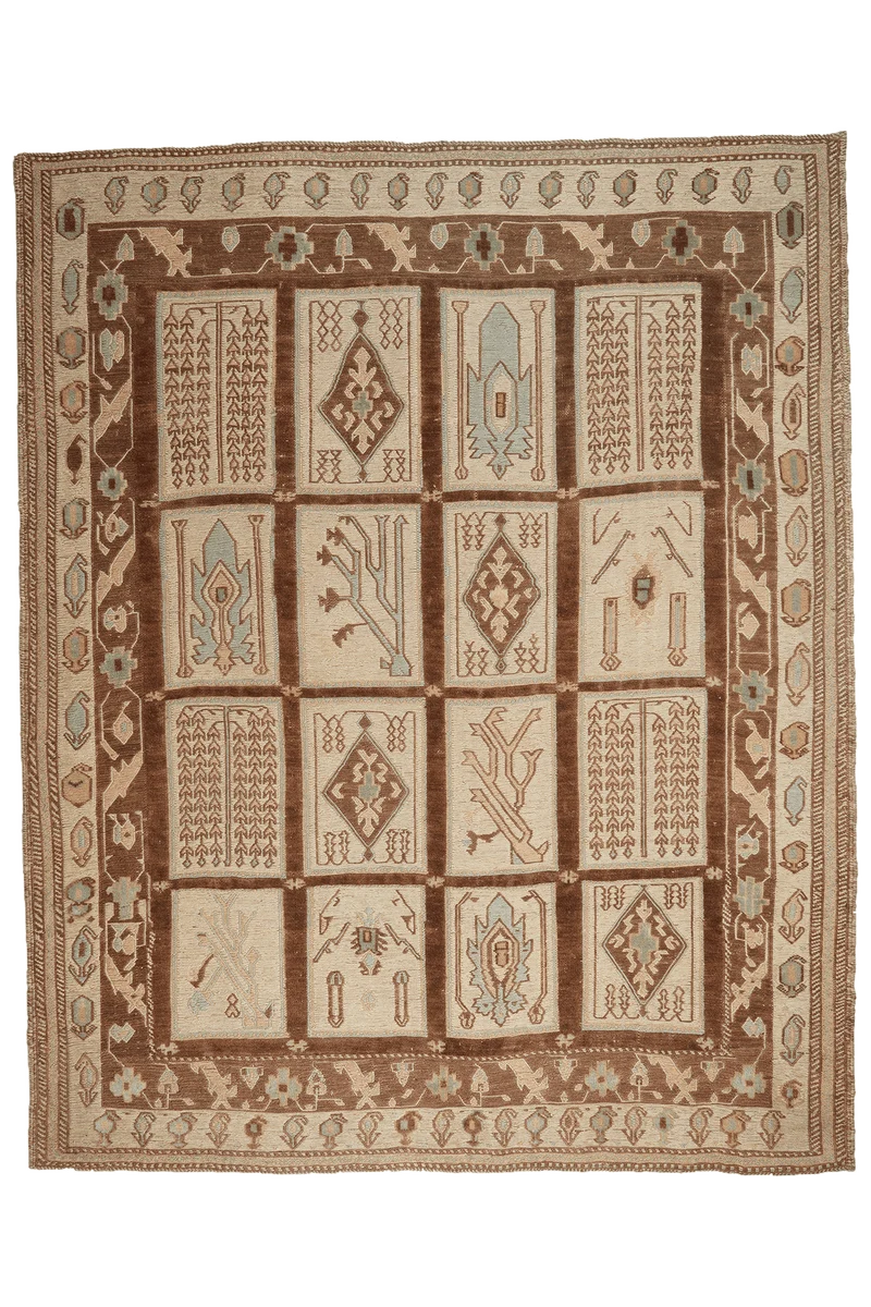 Kelim Belutch · Handgewebt – Beige, 181x146 cm