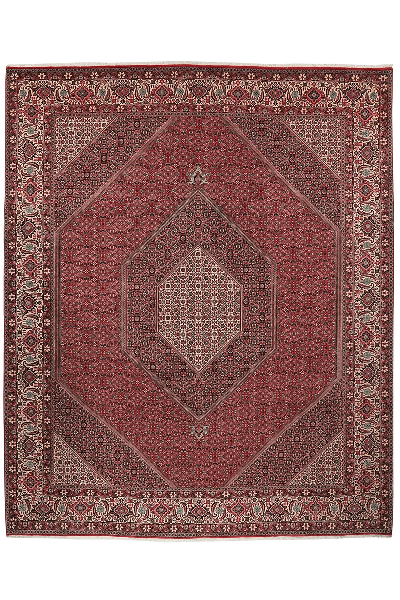 Bidjar · Handgeknüpft – Rot, 308x254 cm