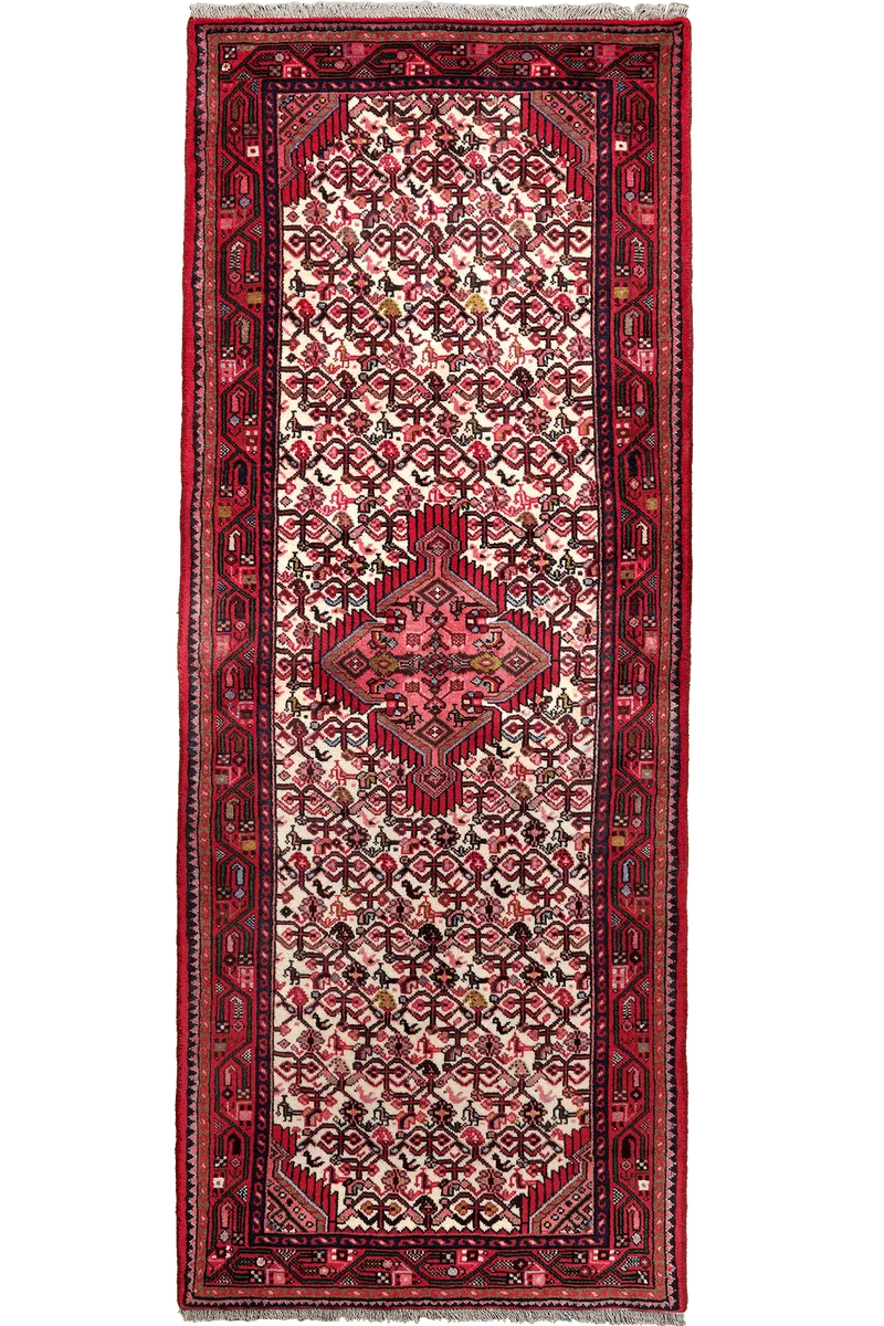Assadabad · Handgeknüpft – Beige, 209x79 cm