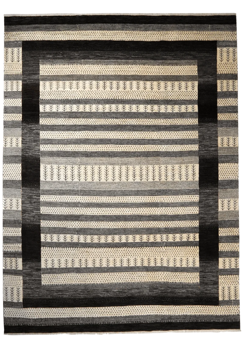 Rizbaf · Handgeknüpft – Beige, 299x224 cm