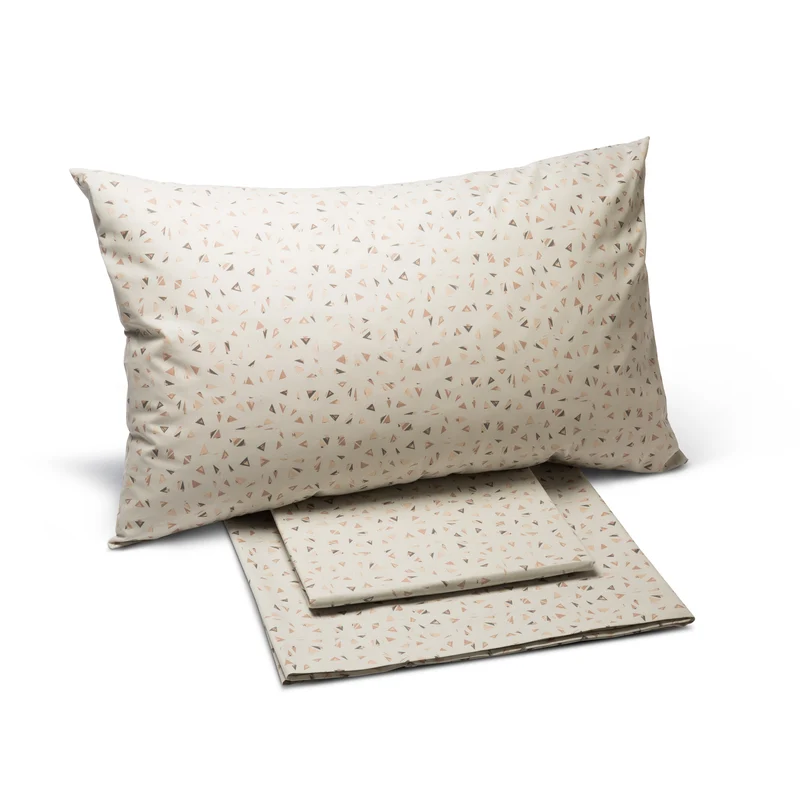 Completo Lenzuola in Cotone Riga Caleffi Home Geometrico