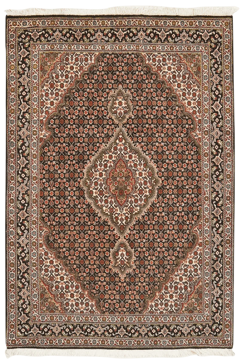 Tabriz 40 Raj · Handgeknüpft – Blau, 154x105 cm