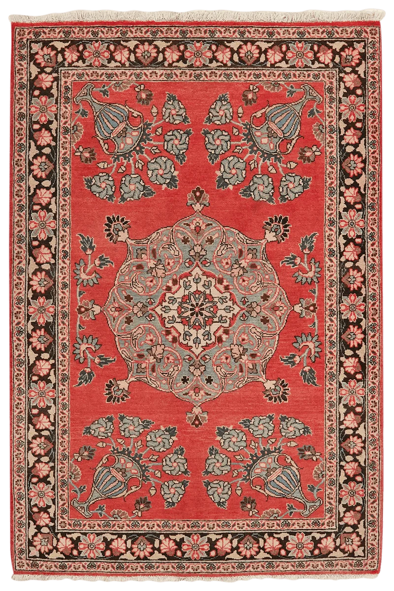 Semnan · Handgeknüpft – Rot, 150x100 cm