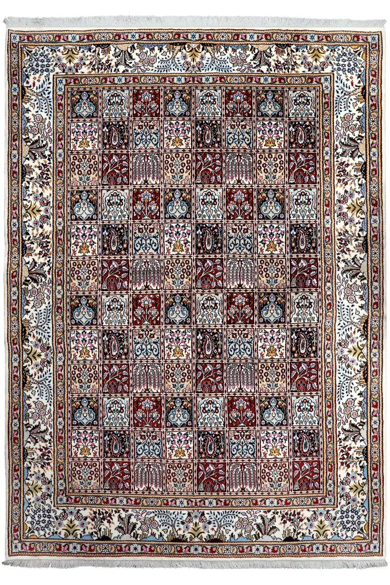 Moud Felder · Handgeknüpft – Bunt, 240x170 cm