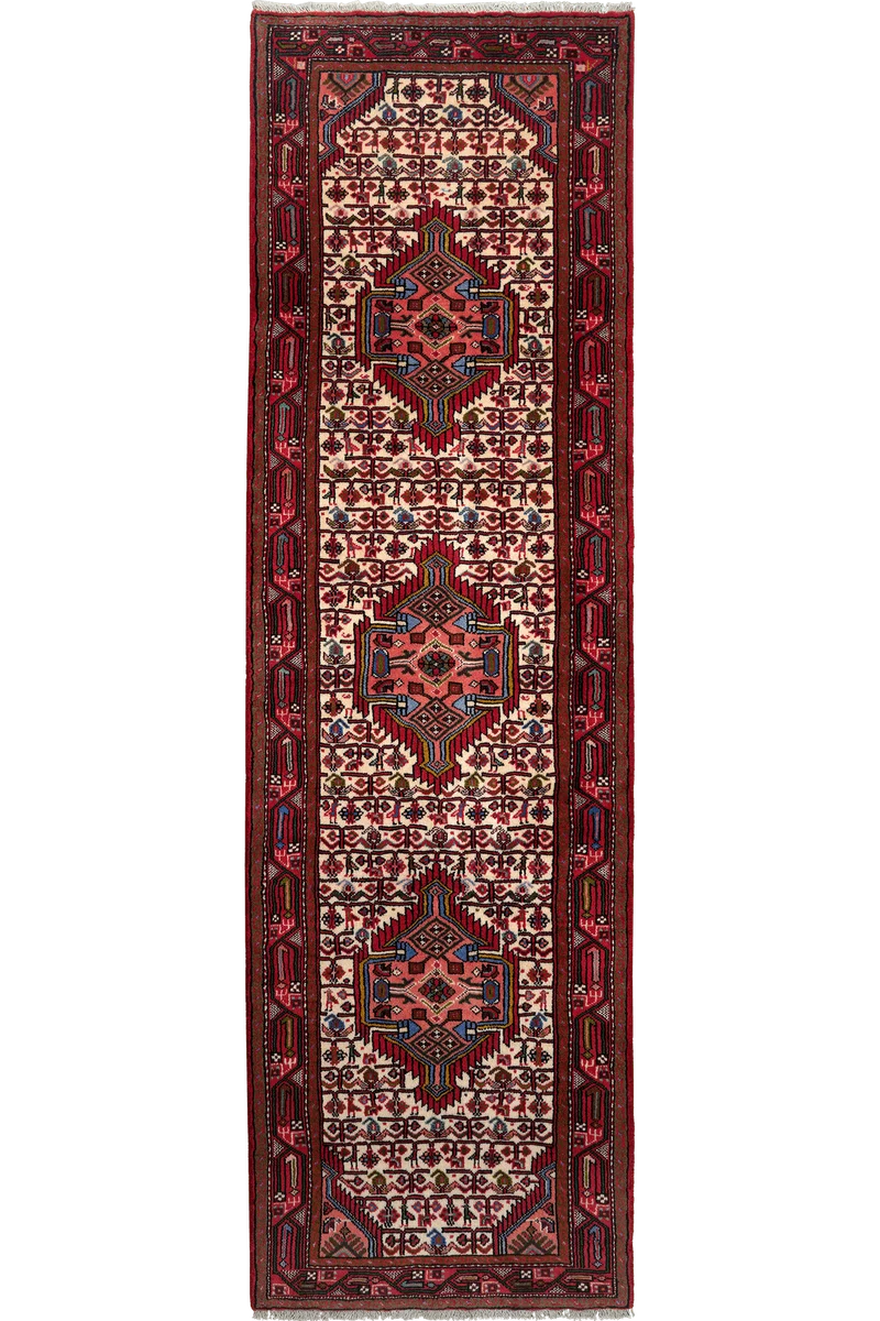 Assadabad · Handgeknüpft – Beige, 289x85 cm