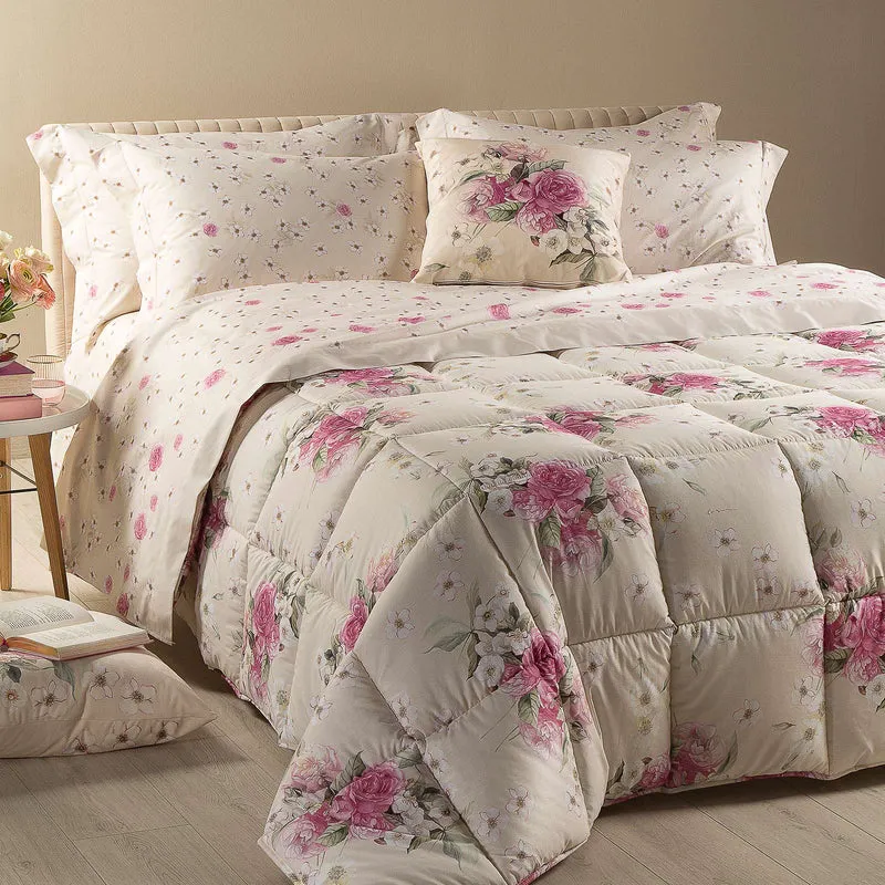 Trapunta millefiori Floreale in Cotone 300 gr/mq