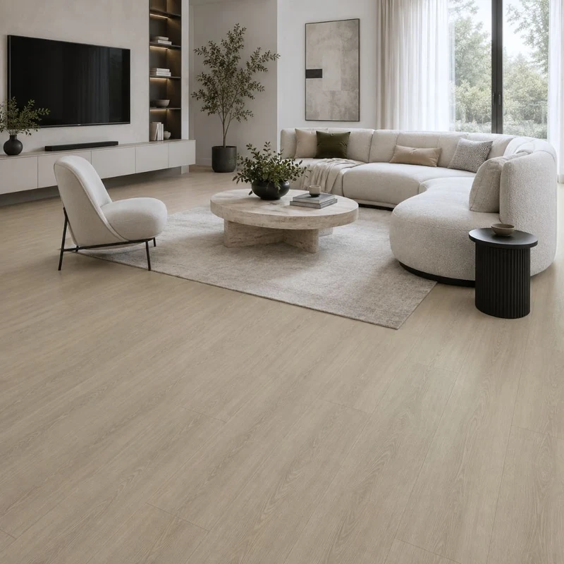 Klick Vinyl Holzoptik Landhausdiele Genis mit Trittschall
