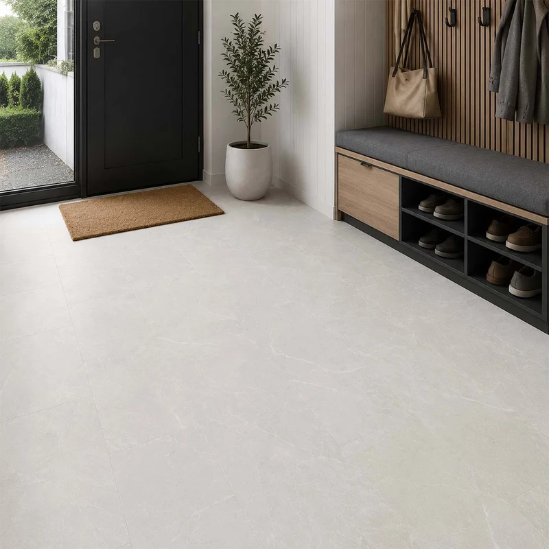 Klick Vinyl XL Granit White mit Trittschalldämmung