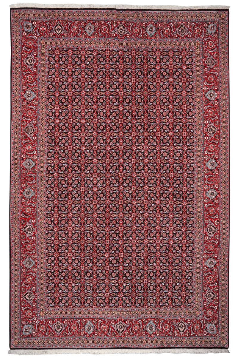 Tabriz 50 Raj · Handgeknüpft – Blau, 305x202 cm