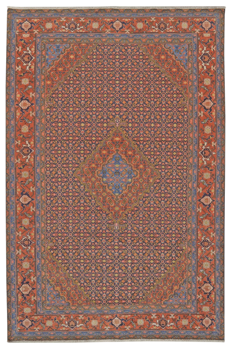 Ardebil · Handgeknüpft – Blau, 294x194 cm