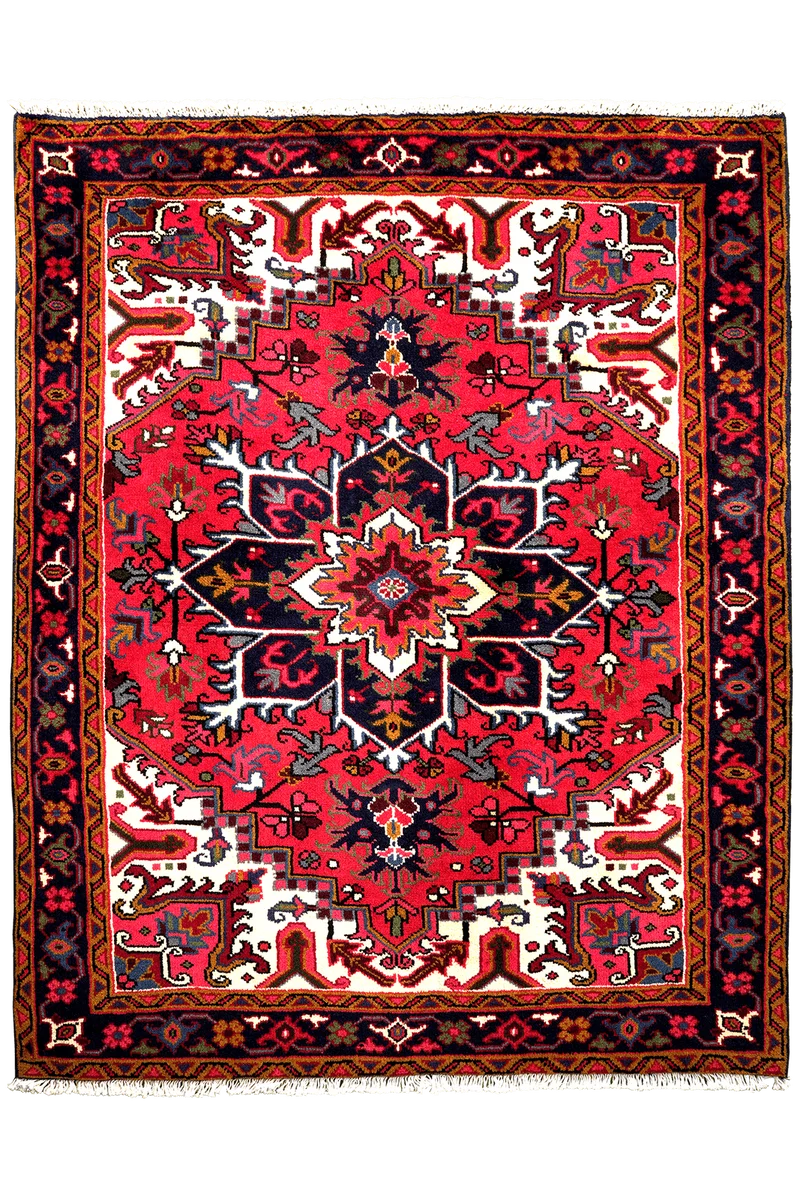 Mehrewan · Handgeknüpft – Rot, 192x153 cm