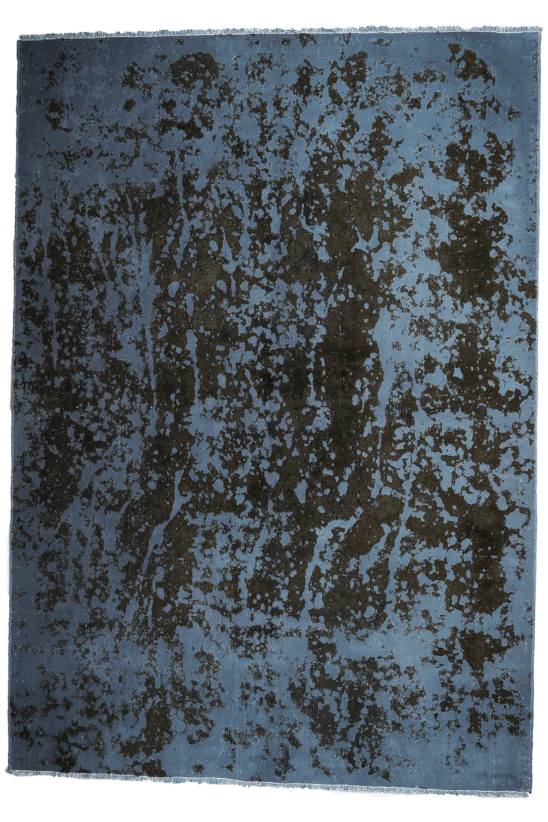 Vintage · Handgeknüpft – Blau, 263x184 cm