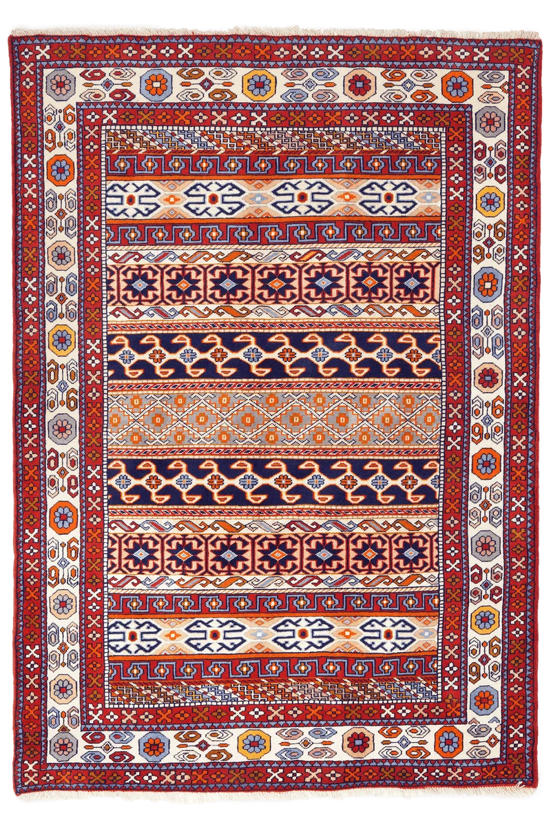 Kordibaf · Handgeknüpft – Bunt, 189x131 cm