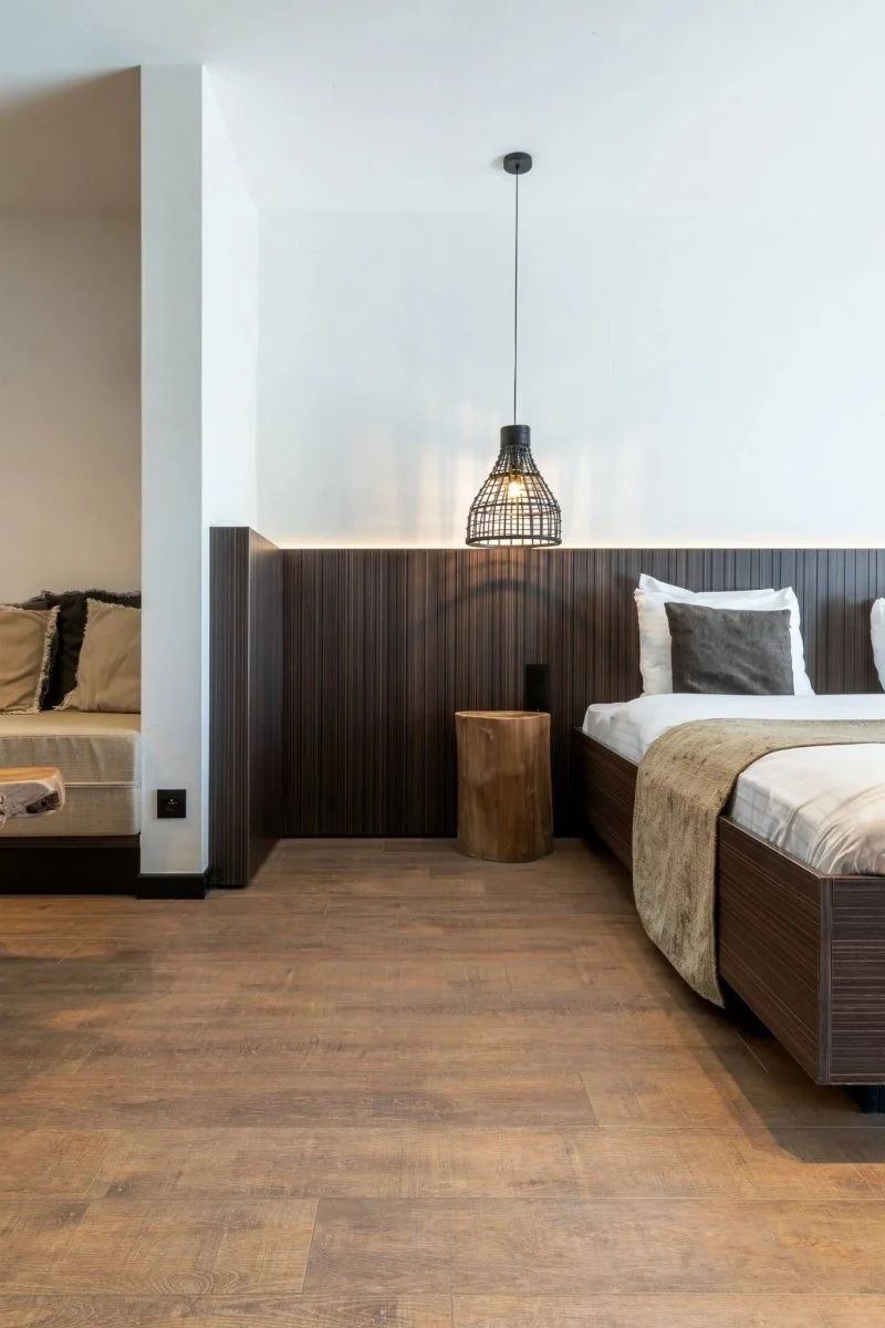 Klick VInyl COREtec Naturals 1200 Series Bark mit Kork Trittschalldämmung