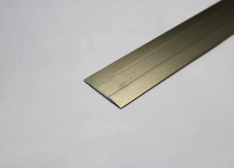 Profil Repac Übergangsprofil 38 mm selbstklebend Edelstahl-Design 100cm