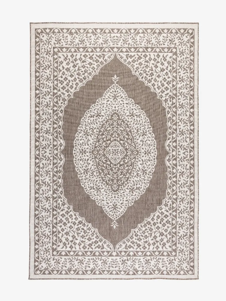 Elle Decoration In- & Outdoor Teppich Meekly Beige