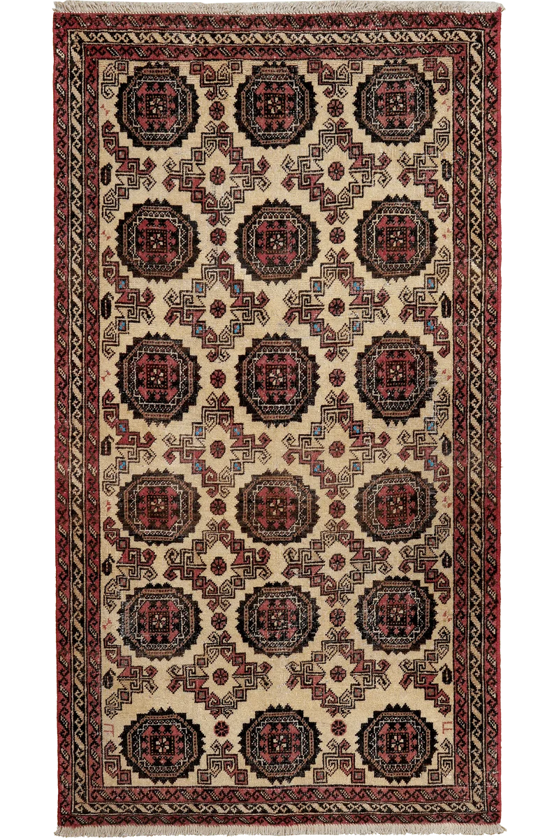 Shiraz · Handgeknüpft – Rot, 92x62 cm