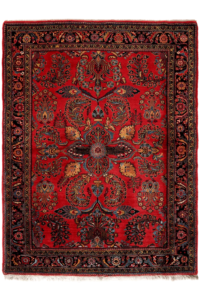 Mehreban · Handgeknüpft – Rot, 205x158 cm