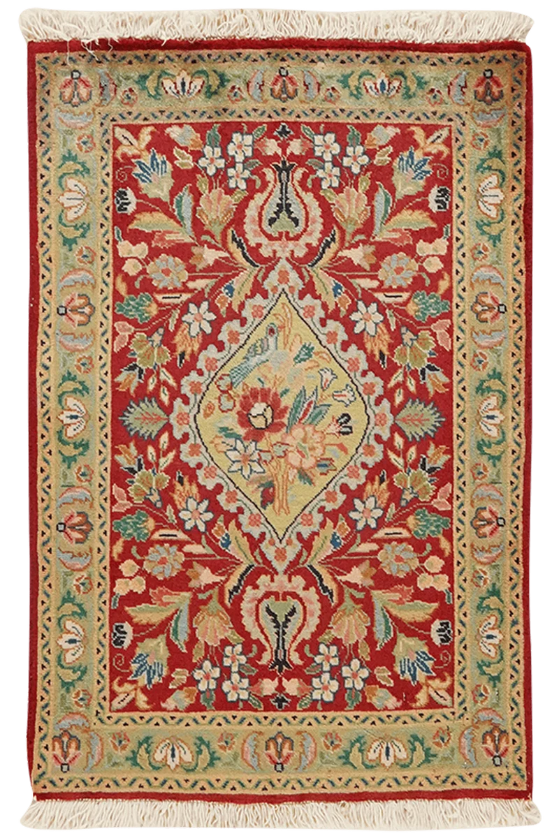 Tabriz Old · Handgeknüpft – Rot, 76x49 cm