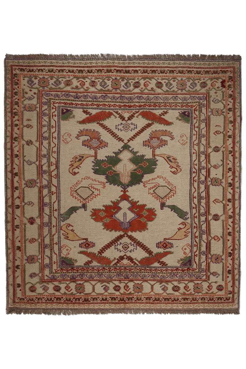Kelim Belutch · Handgewebt – Beige, 178x167 cm