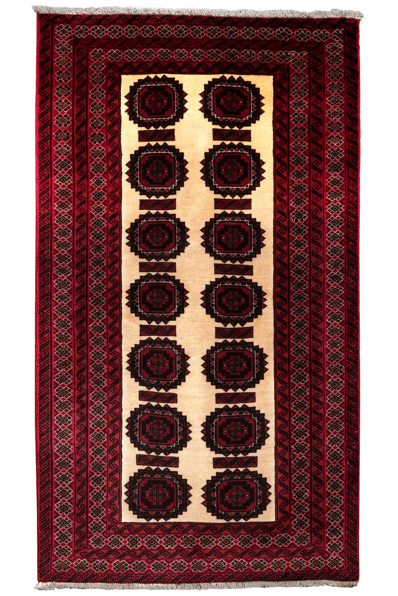 Belutch · Handgeknüpft – Beige, 174x95 cm