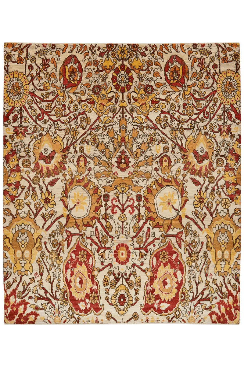 Rizbaf · Handgeknüpft – Bunt, 177x148 cm