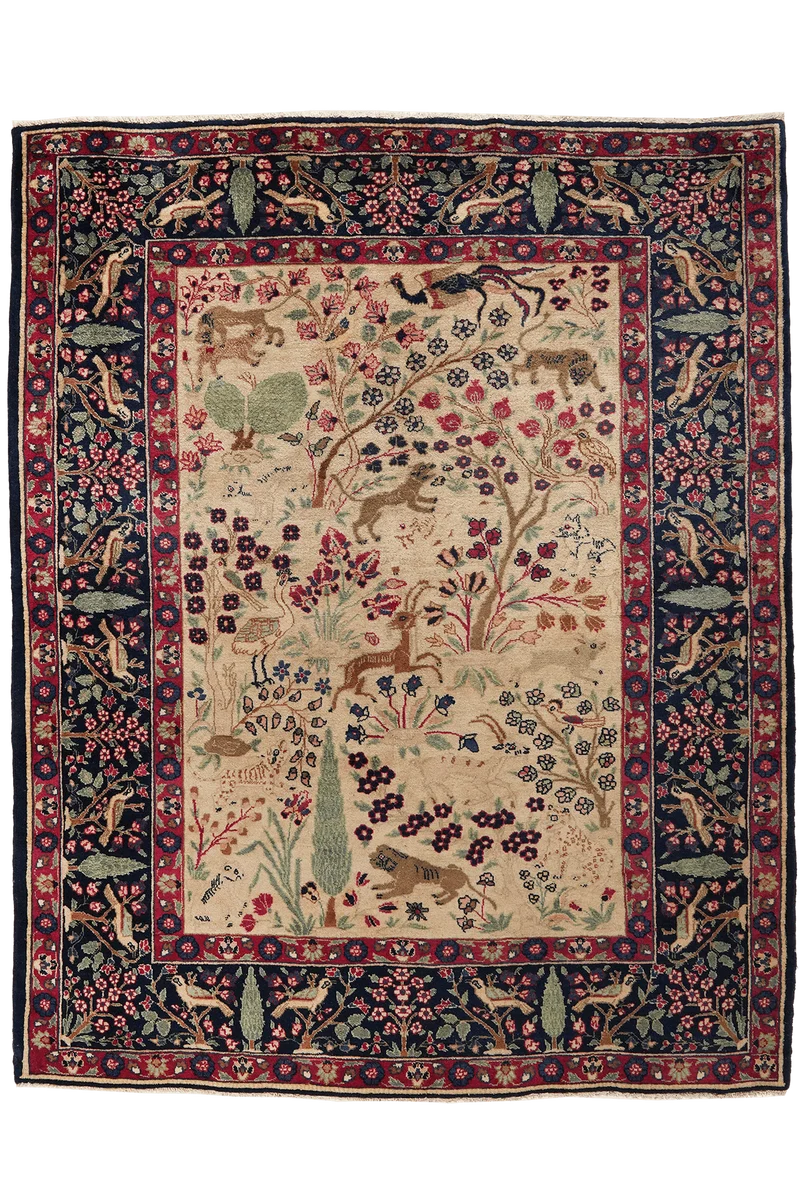 Khoy · Handgeknüpft – Beige, 190x152 cm
