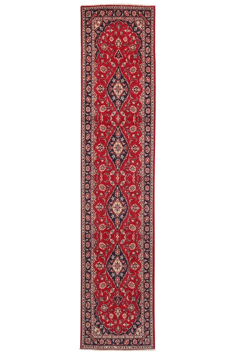Ardakan · Handgeknüpft – Rot, 357x78 cm