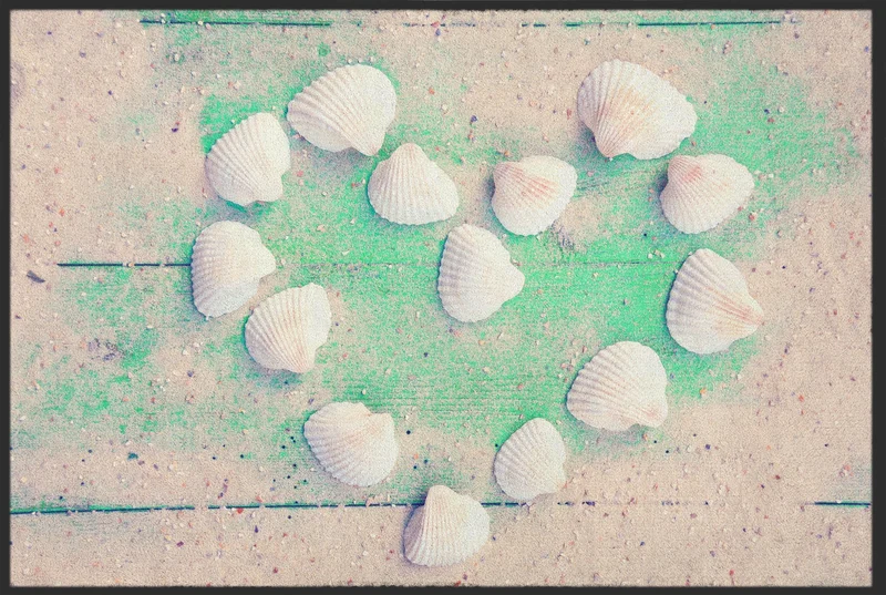 Fussmatte Muscheln 10151