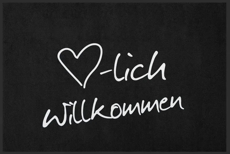 Fussmatte Herzlich Willkommen 10135