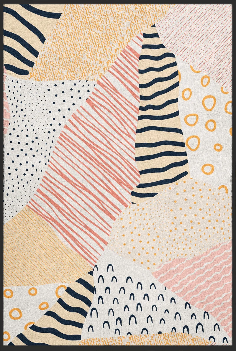 Teppich Patchwork 10114
