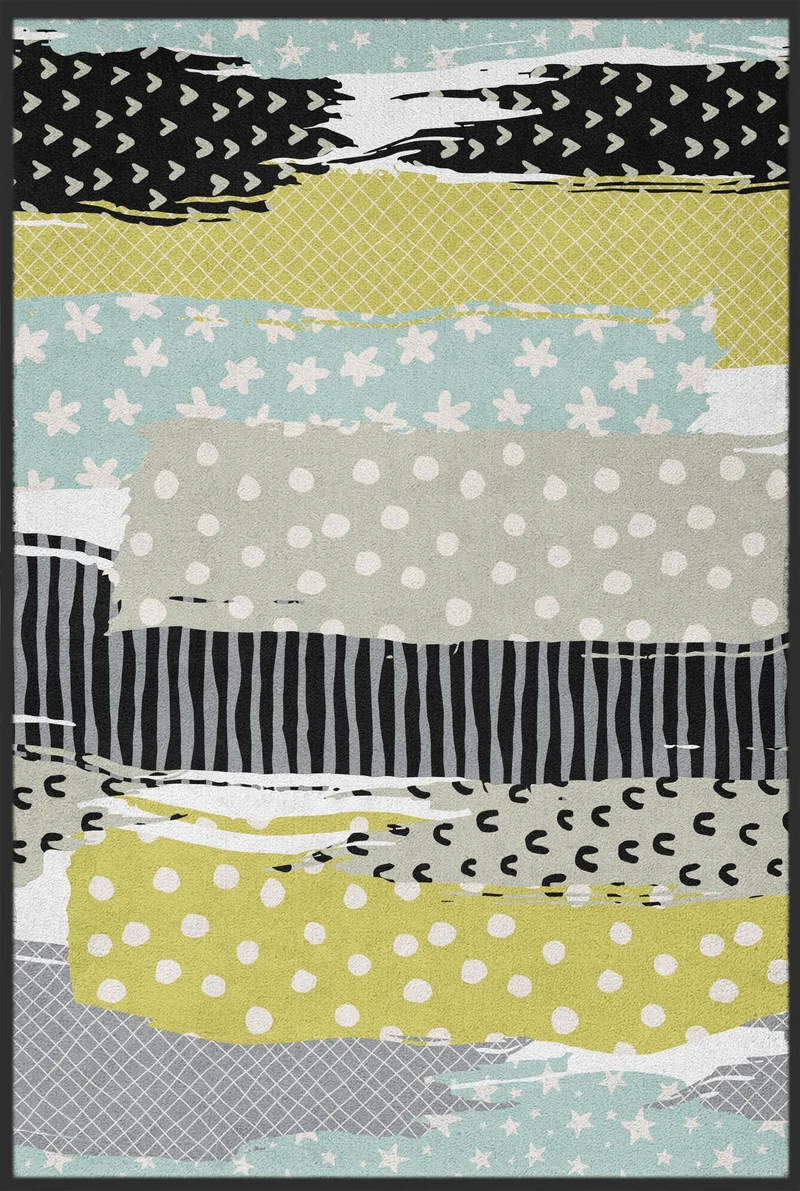 Teppich Patchwork 10113