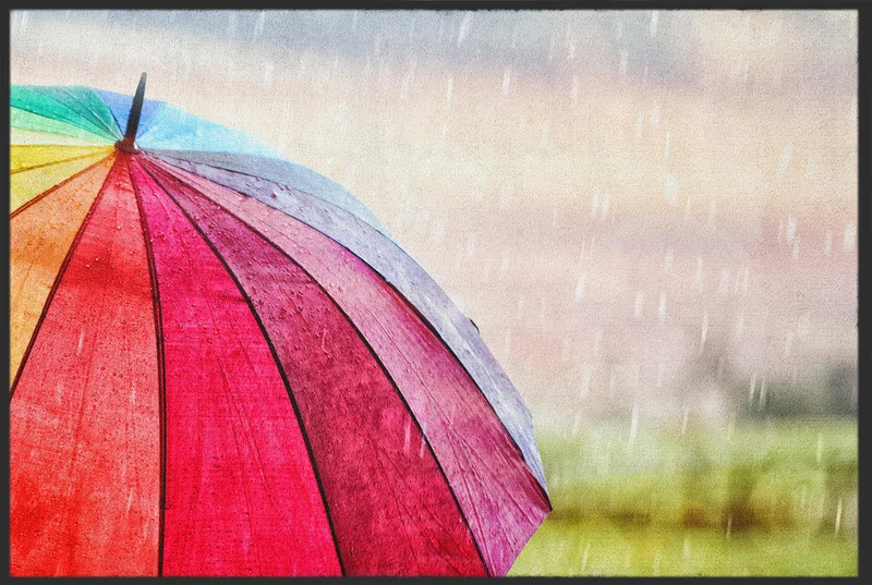 Fussmatte Regenschirm 10108