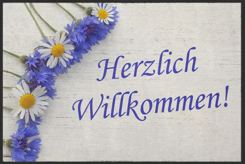 Fussmatte Herzlich Willkommen 10084