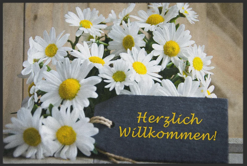 Fussmatte Herzlich Willkommen 10081