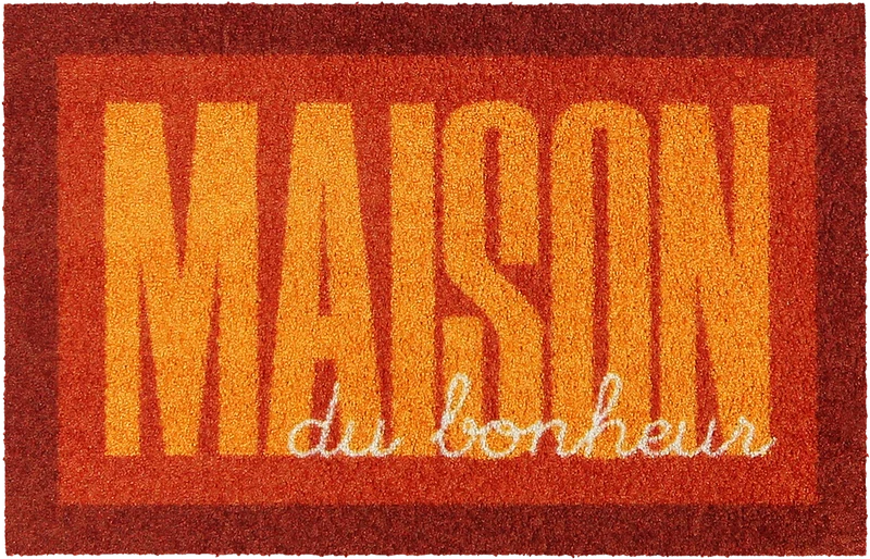 Eingangsmatte 45x70 Maison Frame orange