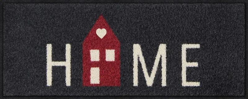 Läufer 30x75 Home House grey-red