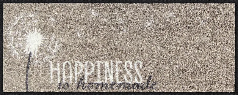 Läufer 30x75 Happiness Is Homemade beige