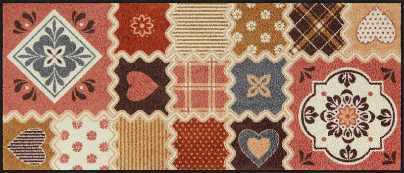 Läufer 60x140 Lovely Patch rose-nature