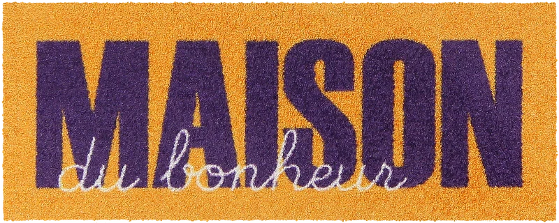 Fußabtreter klein 30x75 Maison Type orange-violet