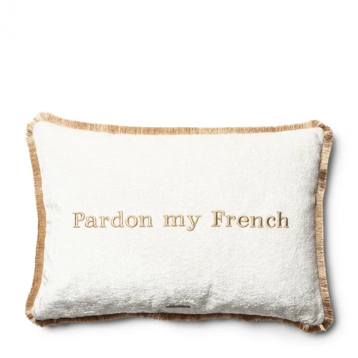 RM Kissenbezug Pardon My French, 65x45