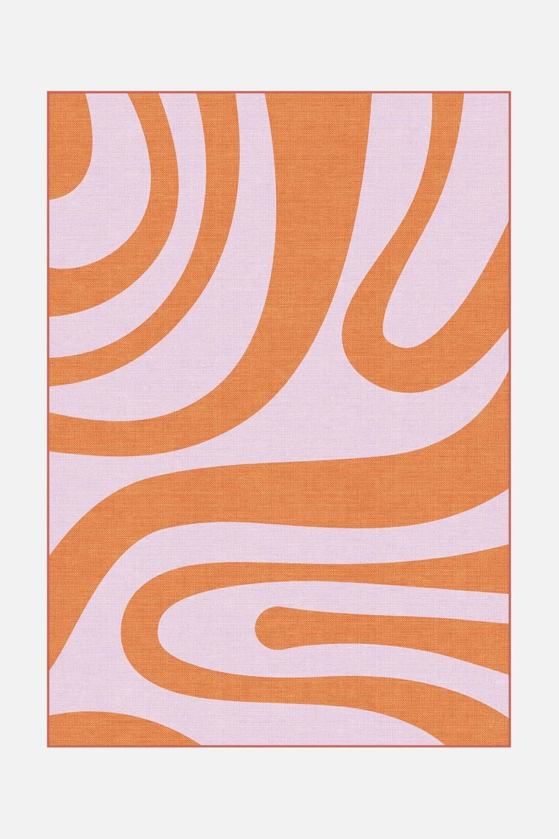 Outdoor Oceane Blume Teppich