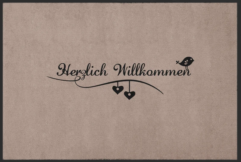 Fussmatte Herzlich Willkommen 10505