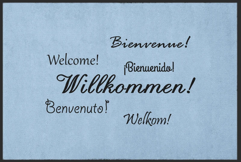 Fussmatte Willkommen 10502