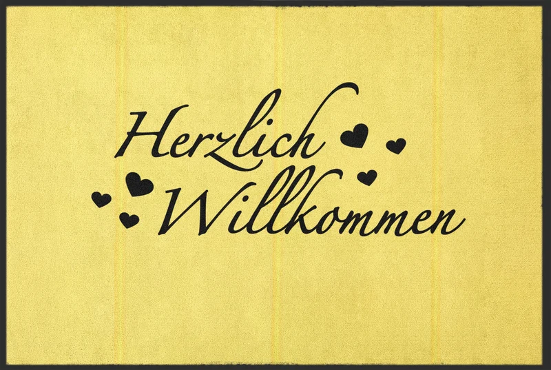 Fussmatte Herzlich Willkommen 10491